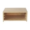 lstyty Montessori Wooden Inset Puzzle Storage Cabinet