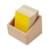 lstyty Montessori Wooden Rough & Smooth Texture Feeling Boards Set