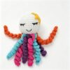 LSYZFPSTARS Handmade Crochet Octopus for NICU Little Ones, NICU Daily Essentials, NICU Care Gifts, Soft Comfort Gift for Your Little One（White）