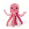 LSYZFPSTARS Handmade Crochet Octopus for NICU Little Ones, NICU Daily Essentials, NICU Care Gifts, Soft Comfort Gift for Your Little One (Hot Pink)