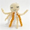 LSYZFPSTARS Handmade Crochet Octopus for NICU Little Ones, NICU Daily Essentials, NICU Care Gifts, Soft Comfort Gift for Your Little One (Yellow)