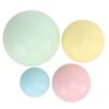 LUCKDANO Physio Grip Toy 4Pcs Hand Exercise Balls - Piano Finger Training Grip Strengthening Squeeze Egg Trainers for Physical and Stress Relief - Colorful Balls for Ages