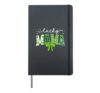 Lucky Mama St. Patrick's Day Mom Shamrock Mother Preppy Hardcover Journal, Black