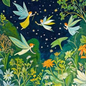 Lucky Puzzles - Starry Garden Serenade - 1000 Piece Jigsaw Puzzle for Adults | Beautiful Garden & Fairy Artwork Puzzle | Challenging Puzzle for Adults