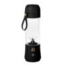 LUGBAR Beautiful Portable to-Go Blender 2.0, 70 W, 16 oz Drew Barrymore (Black Sesame)