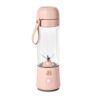 LUGBAR Beautiful Portable to-Go Blender 2.0, 70 W, 16 oz Drew Barrymore (Rose)