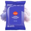 Lume Acidified Deodorant Wipes - 24 Hour Odor Control - Aluminum Free, Baking Soda Free, Skin Loving - Flushable - 15 Count (Soft Powder)