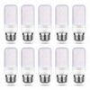 Lumetheus 10PCS E27 LED Bulbs, 120V/230V, 8W-16W, Adjustable Color Warm White 3000K, LED Replacement Bulb, Low Wattage, Long Lifespan, for Pendant Lights in Kit White-4500K 230V-16W