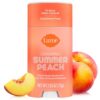 Lume Whole Body Deodorant - Smooth Solid Stick - 72 Hour Odor Control - Doctor Developed - Aluminum Free, Baking Soda Free and Skin Loving - 2.6 Ounce (Summer Peach)