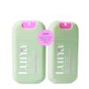 Luna Daily The Everywhere Spray-To-Wipe | Fragrance Free Body Mist & Hydrating pH-Balanced Feminine Care | Anti-Chafing & Odor Control | Travel Essential for Women, Gym & Daily Care, 30ml (2 Pack)