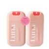 Luna Daily The Everywhere Spray-To-Wipe | Hydrating Body Mist & Hydrating pH-Balanced Feminine Care | Anti-Chafing & Odor Control | Travel Essential for Women, Gym & Daily Care, 30ml (2 Pack)