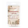 LUNA SENSE Peppermint Cocoa Wax Melts│Creamy Peppermint Cocoa Fragrance│3-Pack 18 Wax Cubes