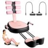Lunegaldo Ab Machine, Adjustable Sit Up Trainer for Home Stomach Workouts