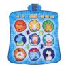 Luocute Dance Mat, 9 Key Wireless Electronic Music Game Pad with Anti Slip Design and Built in Music for Kids Toddlers Boys Girls, Christmas Birthday for Age 3 4 5 6 7 8 9 10 11 12 (Blue)