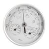 Luocute Thermometer Barometer Hygrometer, 3 in 1 Weather Station with Accurate Measurements for Indoor Outdoor Use, 130mm Aluminum Alloy Dial, Celsius Scale