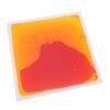 Luocute Tiles, 12x12 Inch Liquid Sensory Play Mats for Kids Toddlers with Non Slip Surface, Colorful Autism Toys for Preschool Classroom Daycare (Orange)
