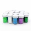 Luooi 18 Pack Assorted Fine Glitter Powder Shake Jars, Multipurpose Extra Fine Craft Glitter for Resin Art, Tumbler Decor, Scrapbook, Jewelry Making, Body Face Hair and Nail Decoration
