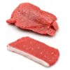 LUOZZY 2pcs PVC Realistic Fake Lean Meat Slice Model for Photography