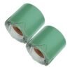 Lurrose 2 Rolls Wavy Bulletin Board Border Trim Sticker for Classroom and Party Supplies Decor, Copper Plate Self-Adhesive Material with Quick Installation and Organizing Information