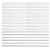 Lurrose Hot Glue Sticks 40pcs with Strong Adhesion and Invisible Bonding 0.43x7.87 Inch Resin Adhesives for DIY Crafts, Scrapbooking, and Packaging Projects