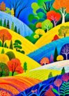 Lush Peaks Jigsaw Puzzles 1000 Pieces for Adults