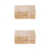 Luwecf 20pcs Cuboid Balsa Wood 12x12mm Wooden Stick for Hobby DIY Home Decors