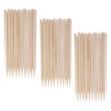 Luwecf 3X 10 Pieces Wooden Scratchers Scratch Paper Wood Tools Scratch Paper Accessories Bamboo Made Suitable for Classroom
