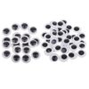Luwecf 60 Pieces Self Sticky Wiggly Wiggle Googly Eyes Assorted Size Embellishments