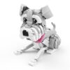 Lynda Puppy Schnauzer Building Blocks,for Animal Lover Boys & Girls