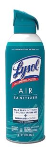 Lysol Air Sanitizer Spray, For Air Sanitization and Odor Elimination, Simple Fresh, 10 Fl. Oz