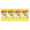 LYSOL Disinfecting Wipes - Lemon & Lime Blossom To-Go Flatpack 15 ct. (Pack of 4)