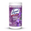 LYSOL Disinfecting Wipes, All Purpose Cleaner, Multi-Surface Antibacterial Cleaning Wipes, Household Cleaning Supplies, Dorm Essentials, Lavender & Cotton Blossom Scent, 80 ct.
