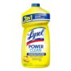 Lysol Power Clean Multi-Surface Cleaner, 2x Concentrated Pour, Sparkling Lemon & Sunflower Essence scent, 28 Fl Oz (Packaging May Vary), Pack of 9
