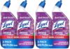 Lysol Toilet Bowl Cleaner Gel, For Cleaning and Disinfecting, Septic Safe Toilet Bowl Cleaner, Lavender & Cotton Blossom Scent, 24 oz, (Pack of 4)