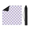 LZZTU Mahjong Mat Grid Mahjong Learning Mat Anti-Slip, Noise-Reducing