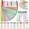 Mabor Phonics Cards - 60 Pcs Colorful Learn to Read Flash Cards