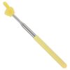 Macaron Yellow Teacher Pointer Stick, Retractable Extended Length Pointer Stick with Unique Finger Design, Metal Wand, PP Handle, 8.5 in / 21.5 cm Collapsed for Classroom, Reading, Presentation