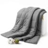 Machine Washable Weighted Blanket for Adults - Heavy Blankets for All-Season Sleeping, Cooling Soft & Breathable with Premium Glass Beads (60” x 80” with Box｜20lbs)