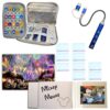 MagicBand Multicharger (with Protectors) & Travel Case and Autograph Book Photo Album Combo