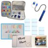 MagicBand Multicharger (with Protectors) & Travel Case and Autograph Book Photo Album Combo