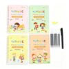 Magicbook Kids Practice Copybook, Magicbook Kids Practice, Learn to Write Letters, Numbers Drawing, Pencil Grips, Screen-Free Learning Activities for Ages 3‑8 (Old 4Pcs)