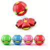 Magic Deformation Ball,Meta Ball,Metaball (2026 New Version)Kids Bouncy Ball, Interactive Flying Saucer Pop-Up Toy,Magic Energy Ball, Gift Pack,Collapsible Delay Frisbee Disc Toy with 6 Lights