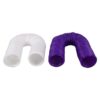 MAGICLULU 2pcs Portable Plastic Hamster Hide Tunnel for Small Pets and Cats, Easy Setup Expandable Cage Tunnel Encouraging Exploration, for Room Play and Trips
