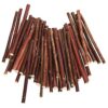 MAGICLULU 50 Pcs Wood Craft Sticks with Bark for DIY Crafts, Naturally Dried and Preserved Rustic Twigs, Multi-Functional Wood Sticks for Home Decor, Art Projects, and Macrame