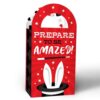 Magic Show Birthday Goodie Bags with Handles - Paper Favor Bags - 12 Ct