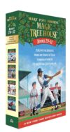 Magic Tree House Books 29-32 Boxed Set: A Big Day for Baseball; Hurricane Heroes in Texas; Warriors in Winter; To the Future, Ben Franklin!