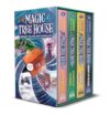 Magic Tree House Through Time and Space Boxed Set: Graphic Novels 5-8: Night of the Ninjas; Afternoon on the Amazon; Sunset of the Sabertooth; ... Boxed Set) (Magic Tree House Graphic Novels)