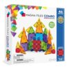 MAGNA-TILES® Combo 46-Piece Magnetic Construction Set, The Original Magnetic Building Brand