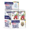 MAGNA-TILES microMAGS 26-Piece Travel Magnetic Construction Set, The Original Magnetic Building Brand - 12 Pack