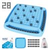 Magnet Game, Board Game for Kids 8-12, Magnetic Games for Kids and Adults Family Game Night, Gift for Kids, Teen, Adult, 2-4 Players (Blue)